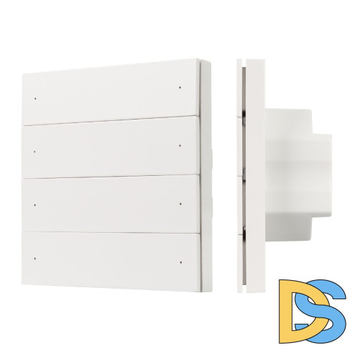 Кнопочная панель Arlight SMART-DMX512-801-22-8G-8SC-DIM-IN White (230V, 2.4G) 037334