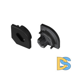 Заглушка с отверстием Arlight SL-KANT-H10 BLACK 049410