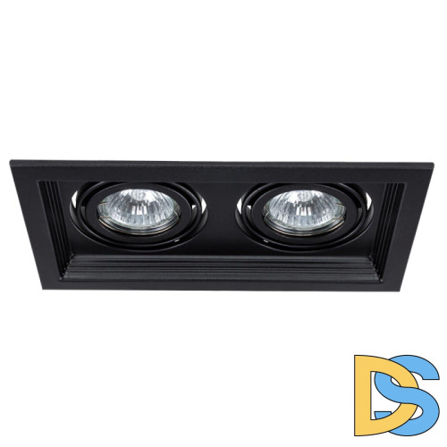 Встраиваемый светильник Arte Lamp Canis A6661PL-2BK