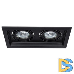 Встраиваемый светильник Arte Lamp Canis A6661PL-2BK