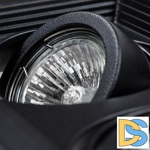 Встраиваемый светильник Arte Lamp Canis A6661PL-2BK