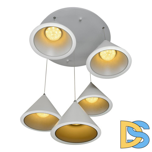 Подвесная светодиодная люстра iLedex Moon WL8858-5 WH