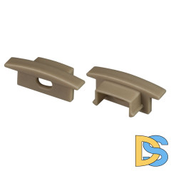 Заглушка Arlight LINE-2308-F OLIVE GREY с отверстием 038637