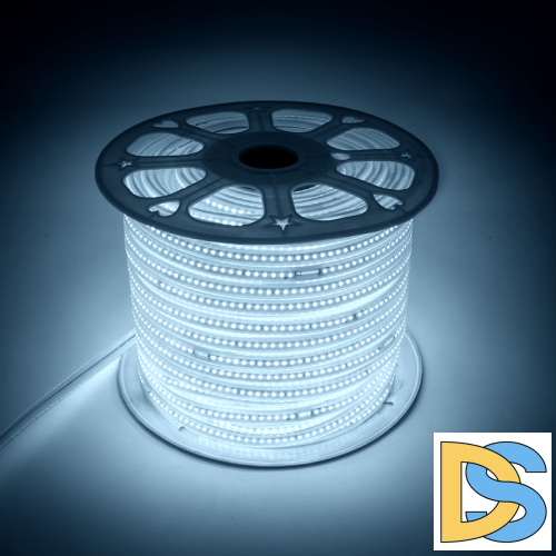 Светодиодная лента Apeyron Стандарт 220В 2835 8Вт/м 6500К 50м IP65 17-39