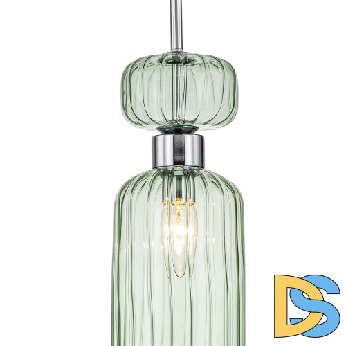 Подвесной светильник Escada Gloss 1141/1S Chrome/Green