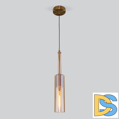 Подвесной светильник Eurosvet Graf 50226/1 янтарный