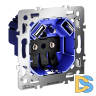 Механизм розетки с заземлением и защитными шторками 16А, с USB A+C, S70