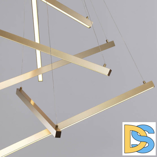 Подвесной светодиодный светильник Odeon Light Cometa 3860/48L