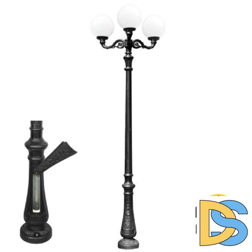 Парковый фонарь Fumagalli Globe G30.202.M30.AYF1R