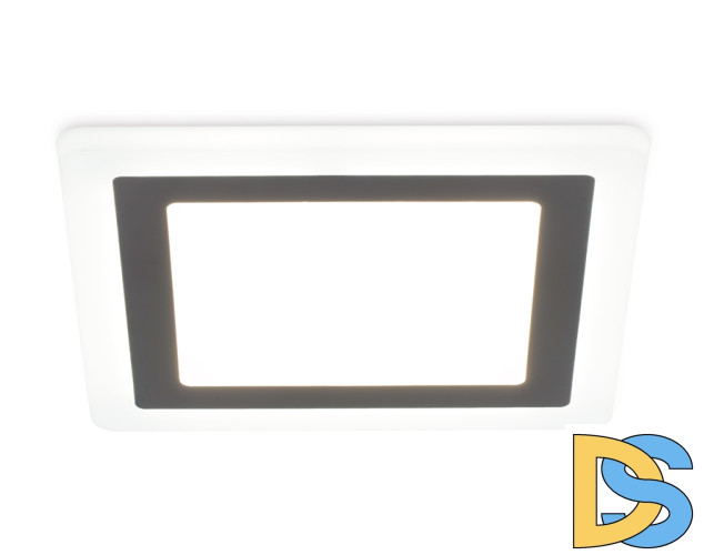 Встраиваемый светильник с подсветкой Ambrella Light Downlight DCR390