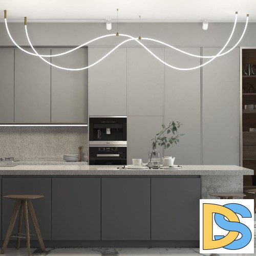 Подвесной трос для круглого гибкого неона Elektrostandard Full light FL 2830 латунь 4690389196003 a063440