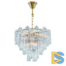 Подвесная люстра Delight Collection OWD2093-D75 gold/clear