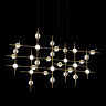 Подвесная люстра DeLight Collection Molecular MD18001067-30A black/gold