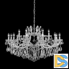 Подвесная люстра Crystal Lux Hollywood SP12+6 Chrome