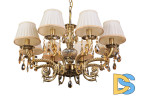 Подвесная люстра Abrasax Sylvia L.8110-8BR CRISTAL-SHADE
