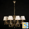 Подвесная люстра Abrasax Sylvia L.8110-8BR CRISTAL-SHADE