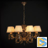 Подвесная люстра Abrasax Sylvia L.8110-8BR CRISTAL-SHADE