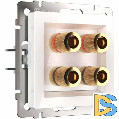 Акустическая розетка Werkel белая W1185001 4690389155536