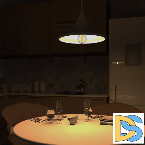 Лампа светодиодная Gauss Filament E27 26W 2700K 102902126