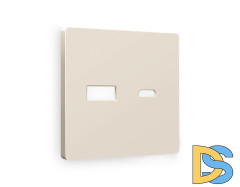 Лицевая панель для розетки 2USB A+C Ambrella Volt Alfa AP3310