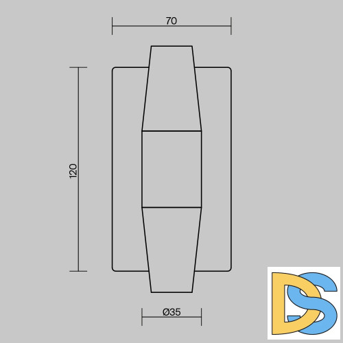 Настенный светильник Maytoni Arana MOD401WL-L6BS3K