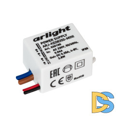 Блок питания Arlight ARJ-KE08350-Mini (2.8W, 350mA) 030188