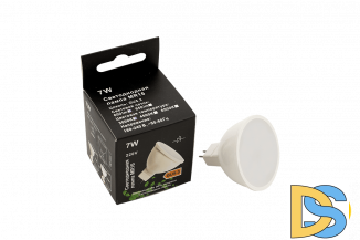 Лампа светодиодная серия ST MR16, 7 Вт,  цоколь GU5.3, цвет: Теплый белый