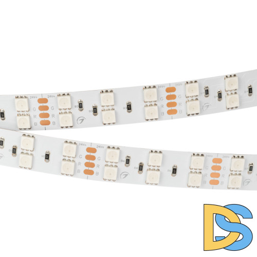 Светодиодная лента Arlight RT-B120-15mm 24V RGB (28.8 W/m, IP20, 5060, 5m) 011205(2)