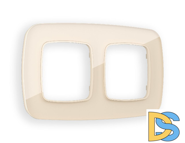 Рамка двухместная Ambrella Volt Radian OF350302