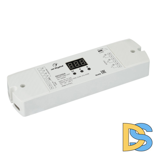 Декодер Arlight Smart-DMX-SUF (12-24V, 3x6A) 028407