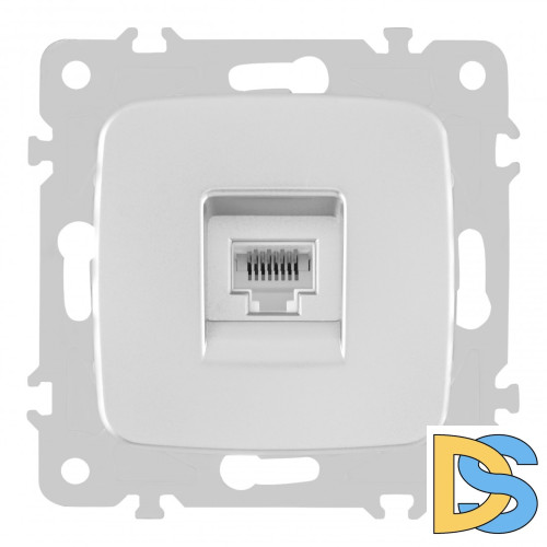 Розетка RJ45 Arte Milano 205.45-1.silver