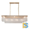 Подвесная люстра Delight Collection Glace KG0998P-8L brass