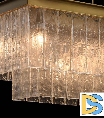 Подвесная люстра Delight Collection Glace KG0998P-8L brass