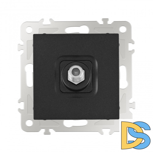 Розетка SAT TV Arte Milano 206.42-1.black