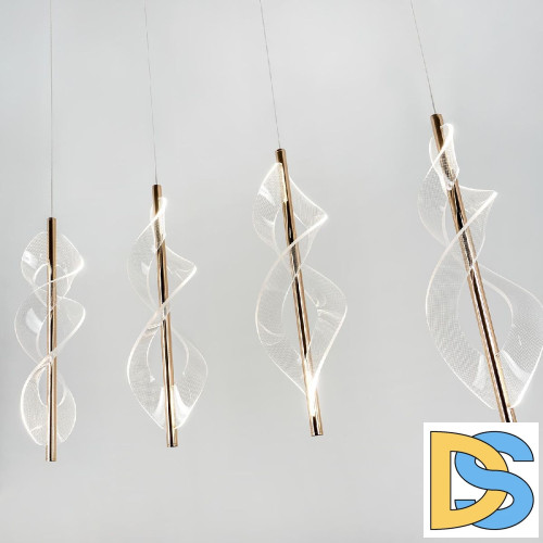 Подвесной светильник Modestyle MS.3028.4 GD