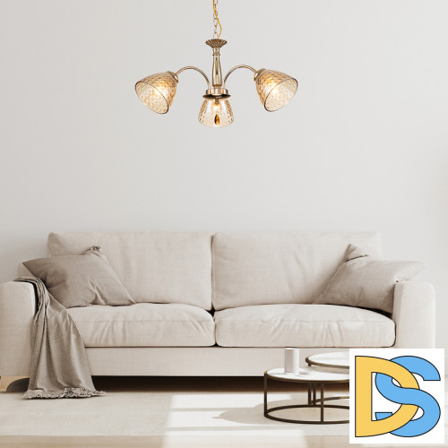 Подвесной светильник Escada Freesia 658/3PL Gold