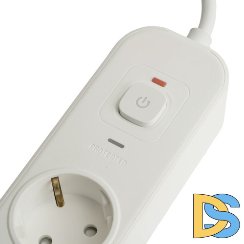 Сетевой фильтр 3-местный с/з и 2 USB-A+2 Type-C 3 Stekker Nova HM21-31-03 50100