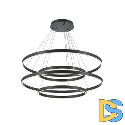 Подвесная люстра Maytoni Rim MOD058PL-L174BK