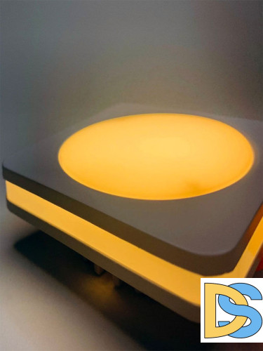 Встраиваемый светильник Elvan VLS-109SQ-12W-WW-Wh