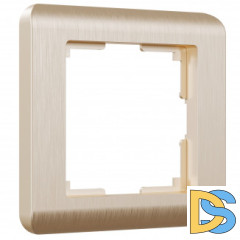 Рамка на 1 пост (шампань) W0012111