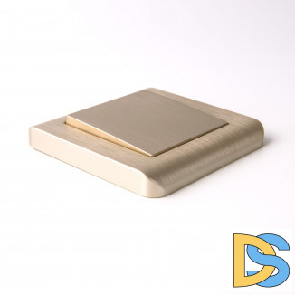 Рамка на 1 пост (шампань) W0012111