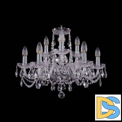 Подвесная люстра Bohemia Ivele Crystal 1402/6+3/195 Ni