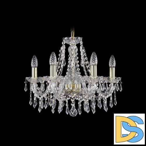 Подвесная люстра Bohemia Ivele Crystal 1403/6/160 G