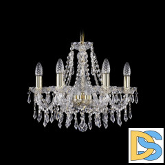 Подвесная люстра Bohemia Ivele Crystal 1403/6/160 G