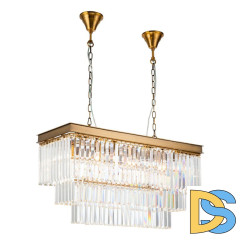 Подвесная люстра iLamp Triumph 6119-800 Brass