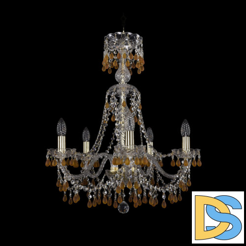 Подвесная люстра Bohemia Ivele Crystal 1410/5/195/XL-66 G V1003