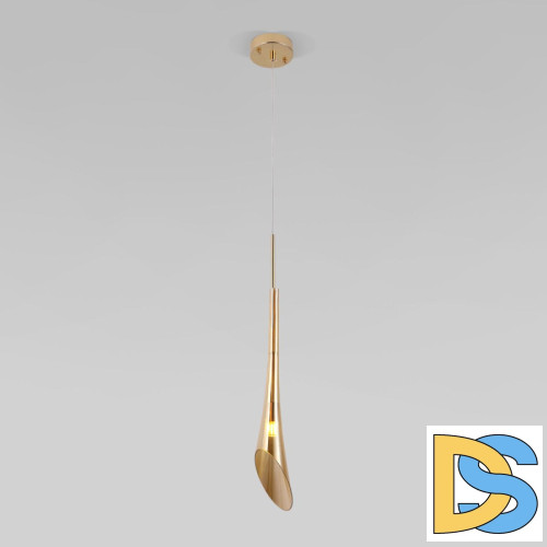 Подвесной светильник Eurosvet Folio 50224/1 янтарный a058963