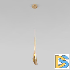 Подвесной светильник Eurosvet Folio 50224/1 янтарный a058963