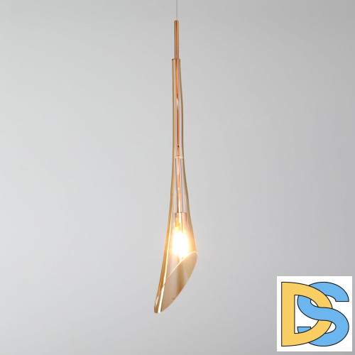 Подвесной светильник Eurosvet Folio 50224/1 янтарный a058963