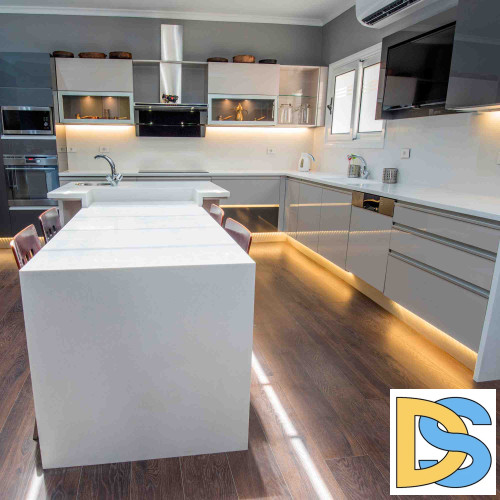 Светодиодная лента Apeyron 12В СТ 4,8Вт/м smd3528, 60д/м IP65 5м желтая 05BL